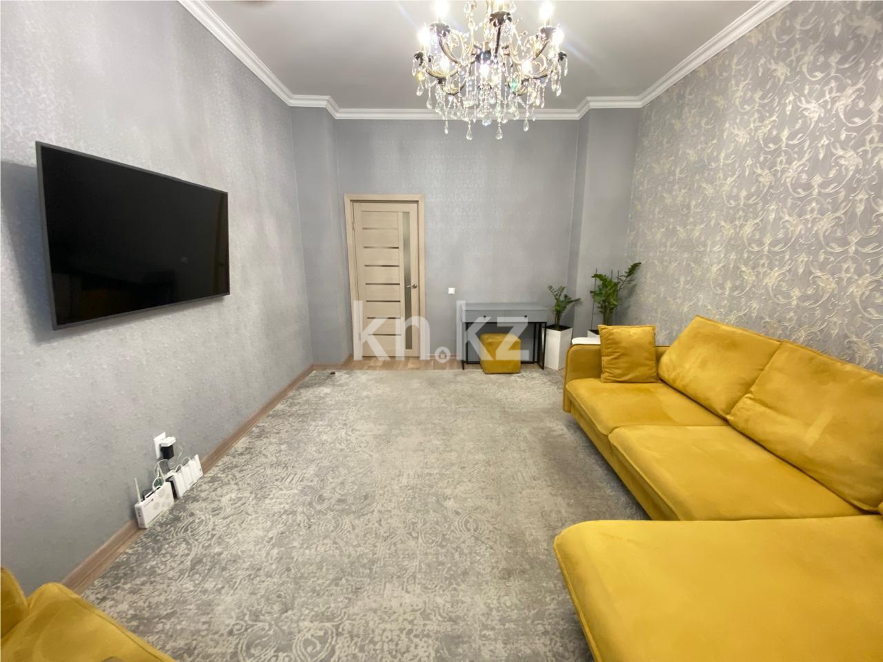 Продажа 2-комнатной квартиры, 61.3 м², ул. Бектурова в Астане