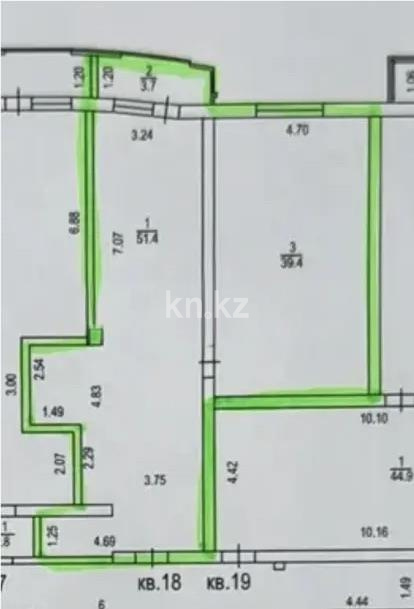 Продажа 3-комнатной квартиры, 95 м² в Алматы