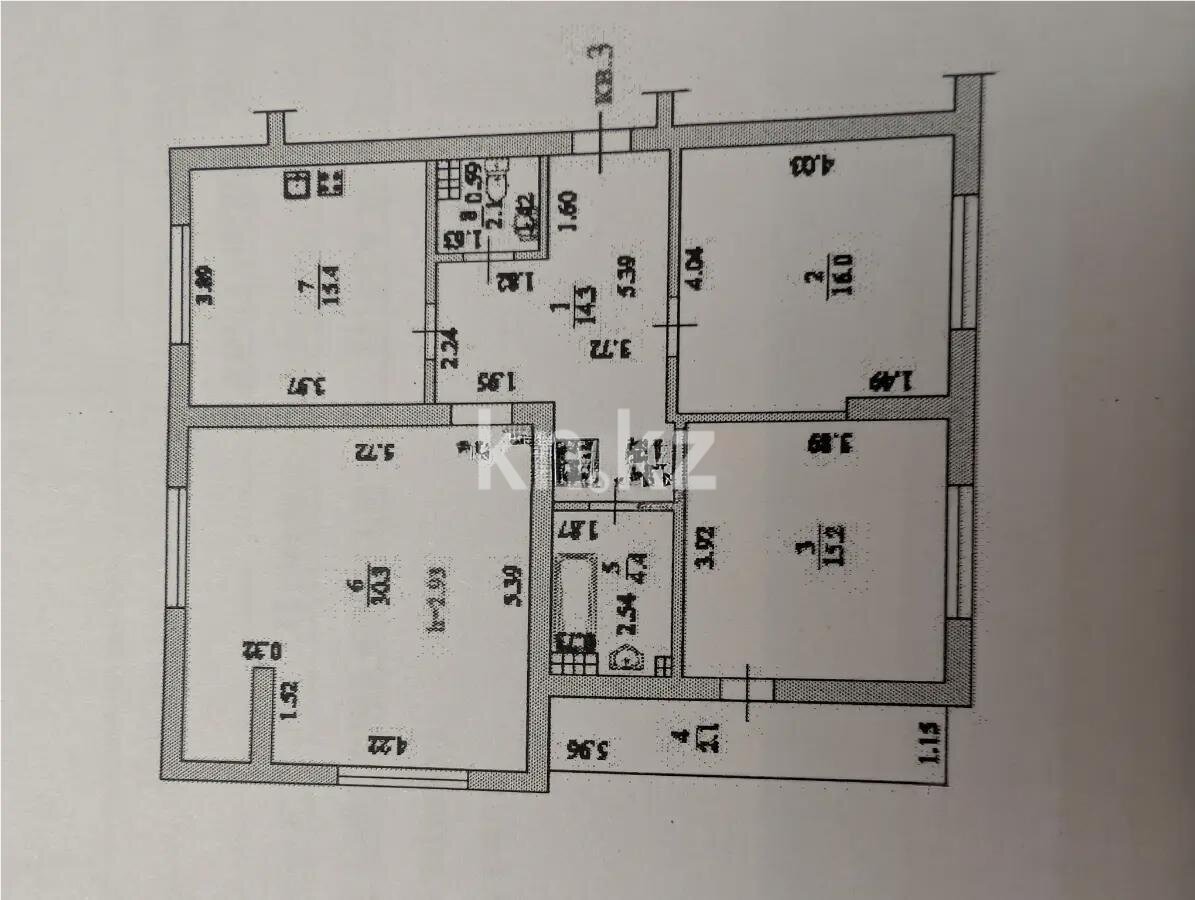 Продажа 3-комнатной квартиры, 100 м² в Алматы - фото 5