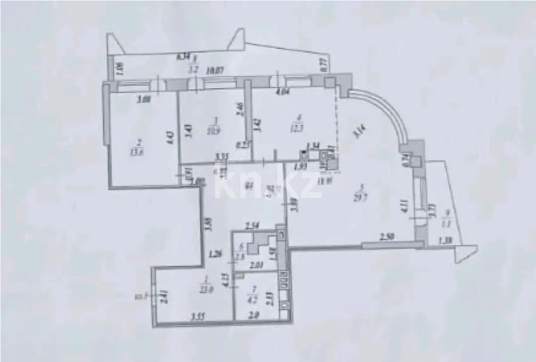 Продажа 4-комнатной квартиры, 100.8 м² в Астане
