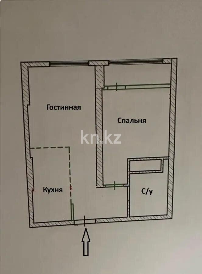 Продажа 2-комнатной квартиры, 40 м² в Астане - фото 5