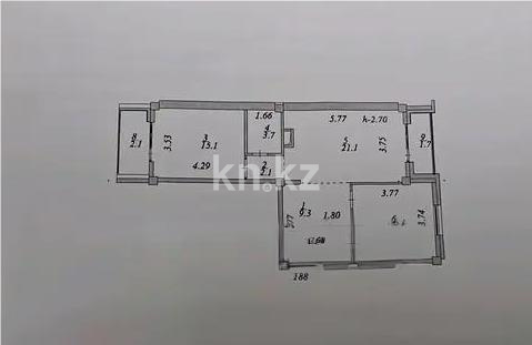 Продажа 2-комнатной квартиры, 70.4 м² в Астане - фото 6