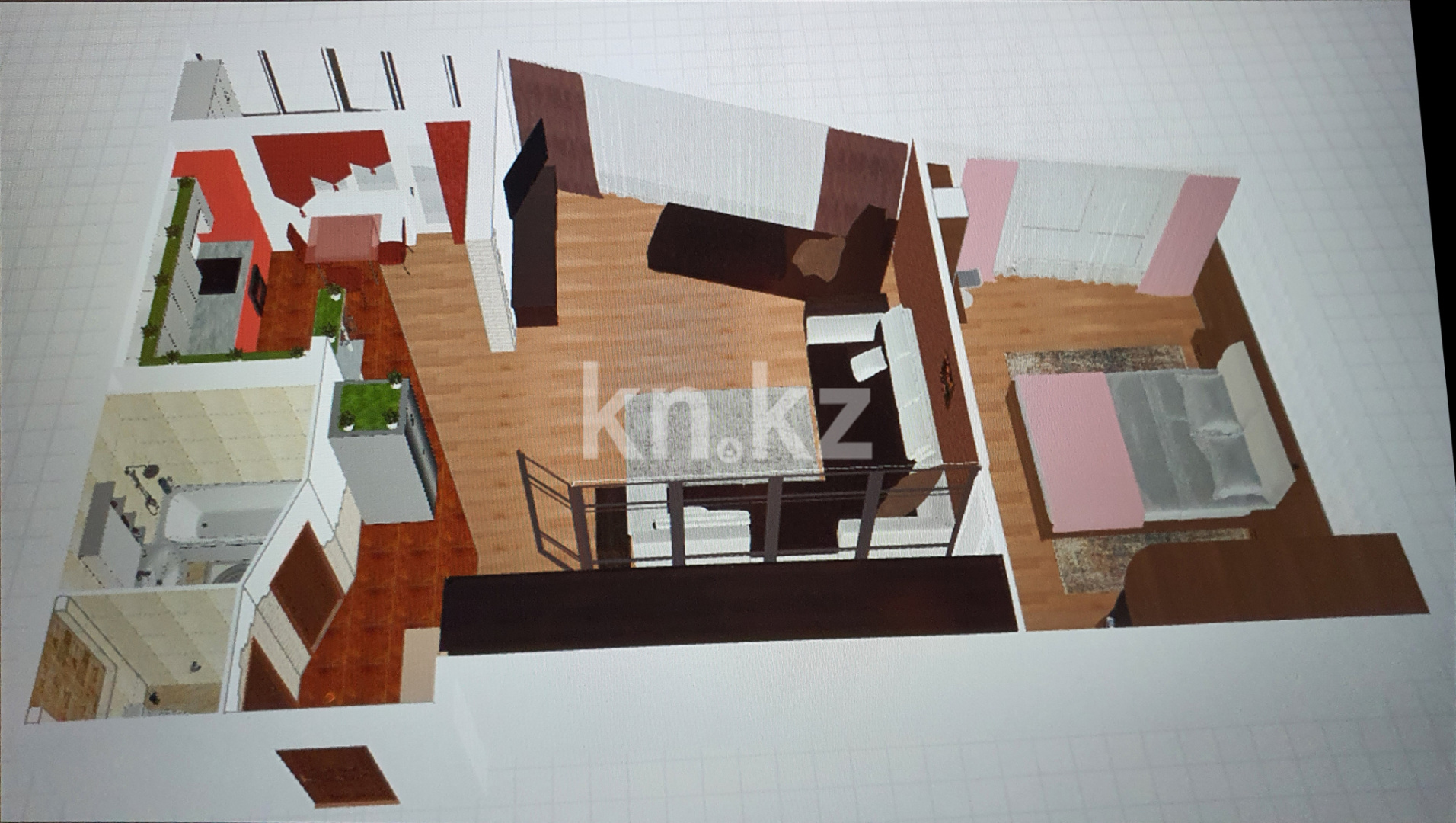 Продажа 2-комнатной квартиры, 60 м², ул. Сарайшык, дом  5 в Астане - фото 2