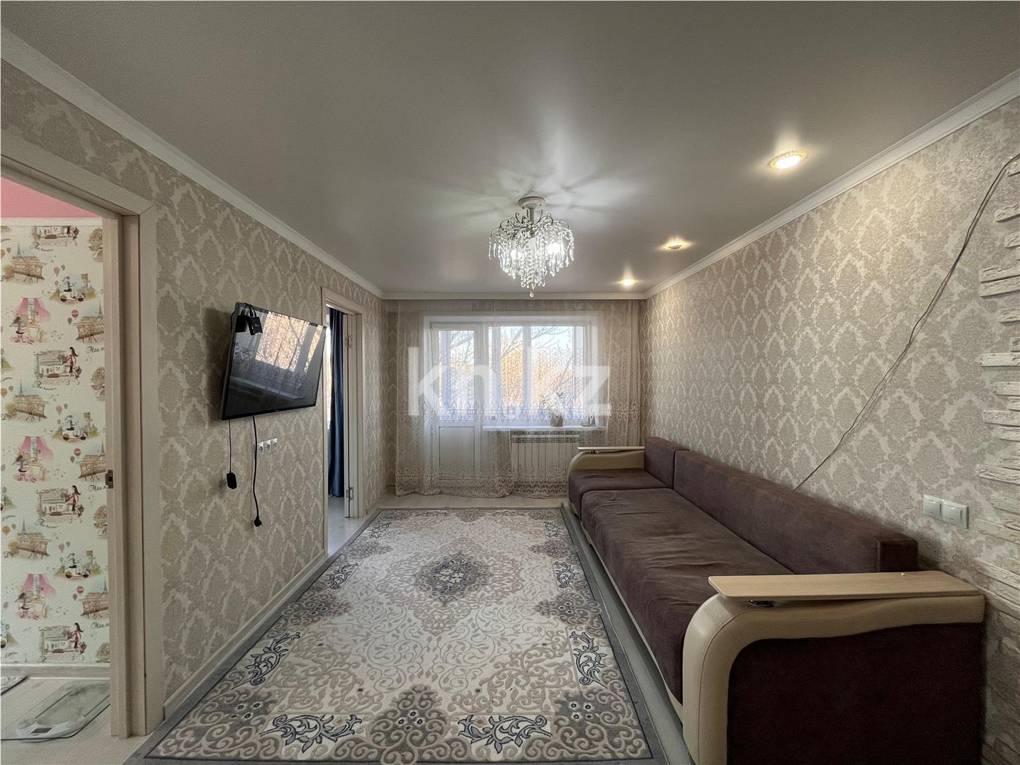 Продажа 3-комнатной квартиры, 48 м², мкр. Восток-1 в Караганде