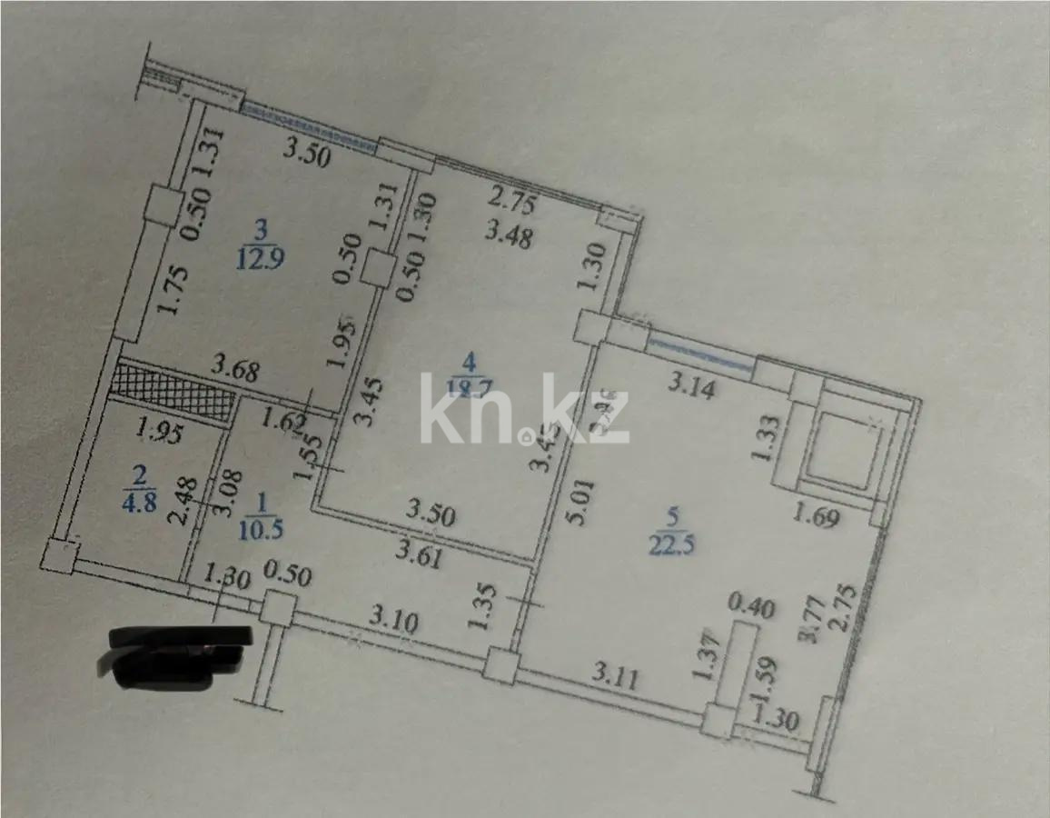 Продажа 2-комнатной квартиры, 80 м² в Алматы