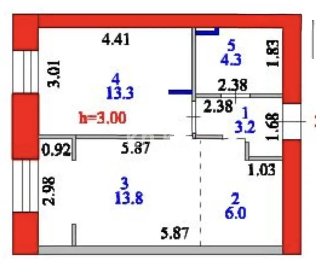 Продажа 2-комнатной квартиры, 40.6 м² в Астане - фото 5