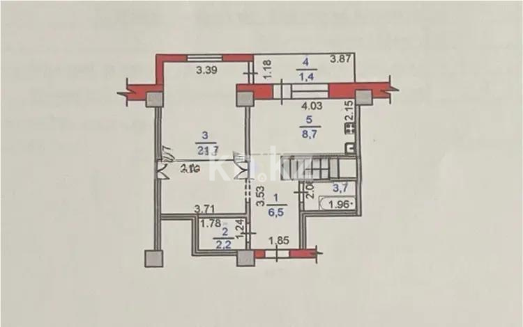 Продажа 1-комнатной квартиры, 45.2 м² в Алматы