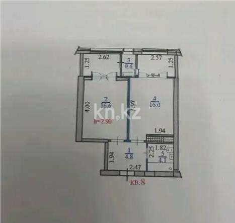 Продажа 2-комнатной квартиры, 42 м² в Алматы - фото 6