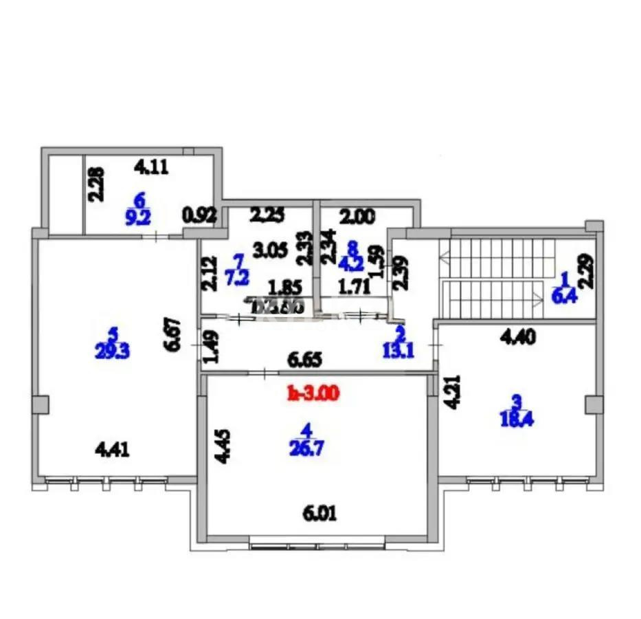 Продажа 6-комнатной квартиры, 250 м², пр. Мангилик Ел, дом  26а в Астане - фото 3