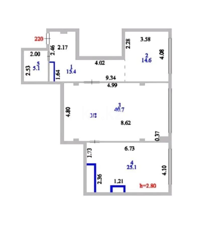 Продажа 2-комнатной квартиры, 101 м² в Астане - фото 5