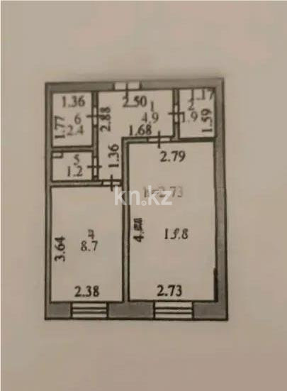 Продажа 1-комнатной квартиры, 33 м² в Астане