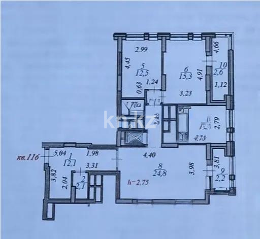 Продажа 3-комнатной квартиры, 94 м² в Астане - фото 6