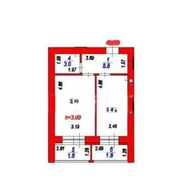 Продажа 1-комнатной квартиры, 40 м² в Астане