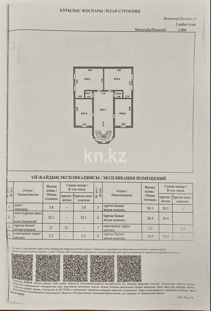 Продажа 7-комнатного дома, 515 м², Косшы, ул.Кобланды батыра в Акмолинской области - фото 3