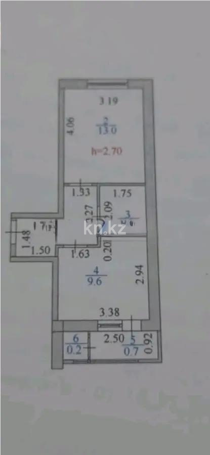 Продажа 1-комнатной квартиры, 33 м² в Астане - фото 4