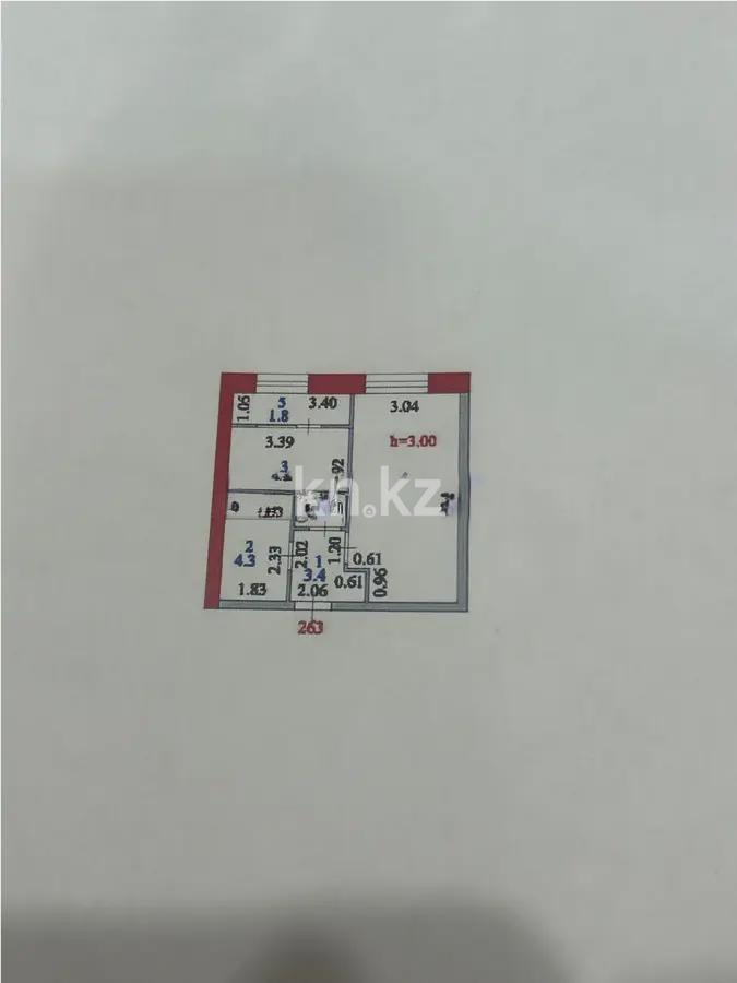Продажа 2-комнатной квартиры, 37.2 м² в Астане