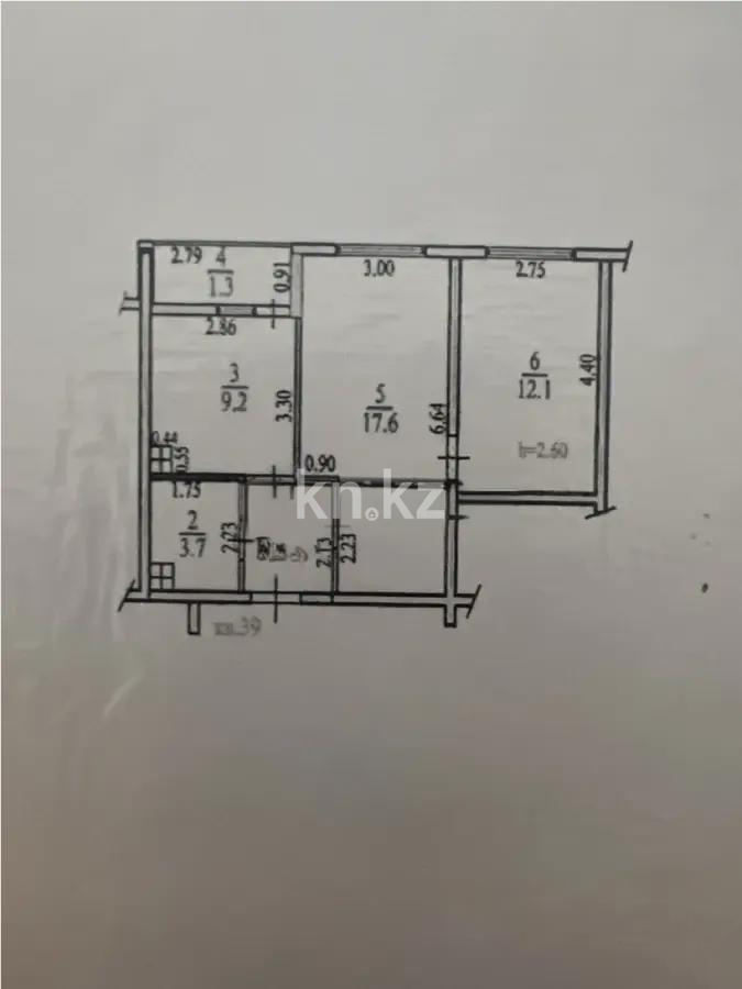 Продажа 2-комнатной квартиры, 48 м², ул. Ырысты, дом  46/10 в Алматы - фото 5