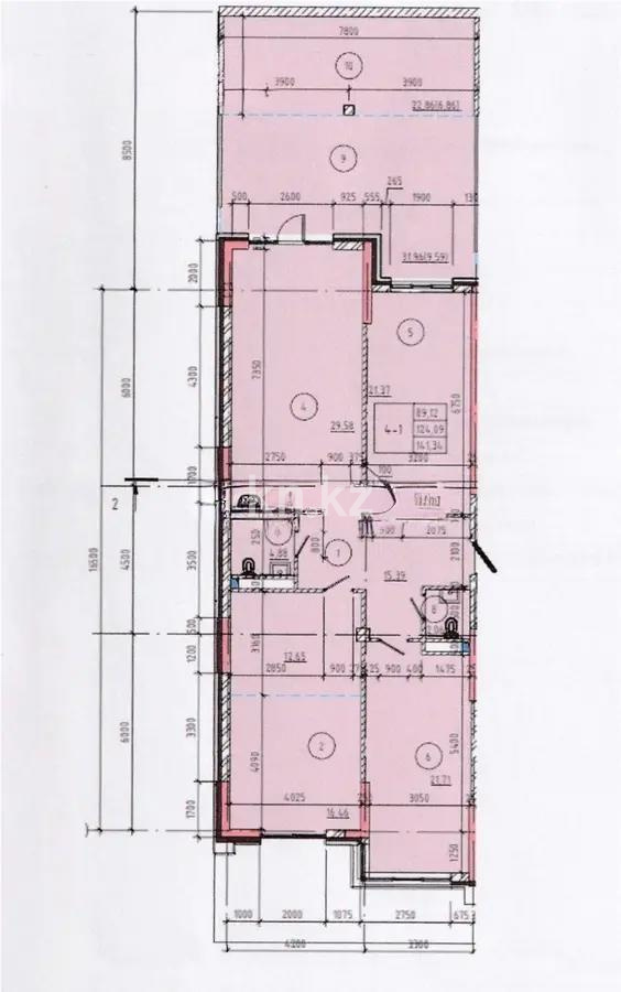 Продажа 3-комнатной квартиры, 141 м² в Алматы - фото 4