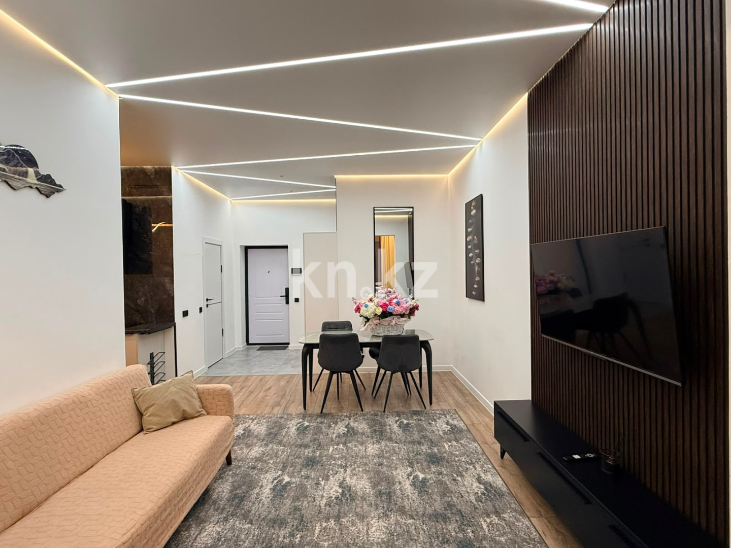 Аренда 2-комнатной квартиры посуточно, 52 м² в Алматы