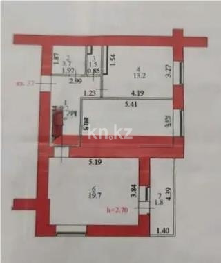 Продажа 2-комнатной квартиры, 65.2 м² в Астане - фото 8
