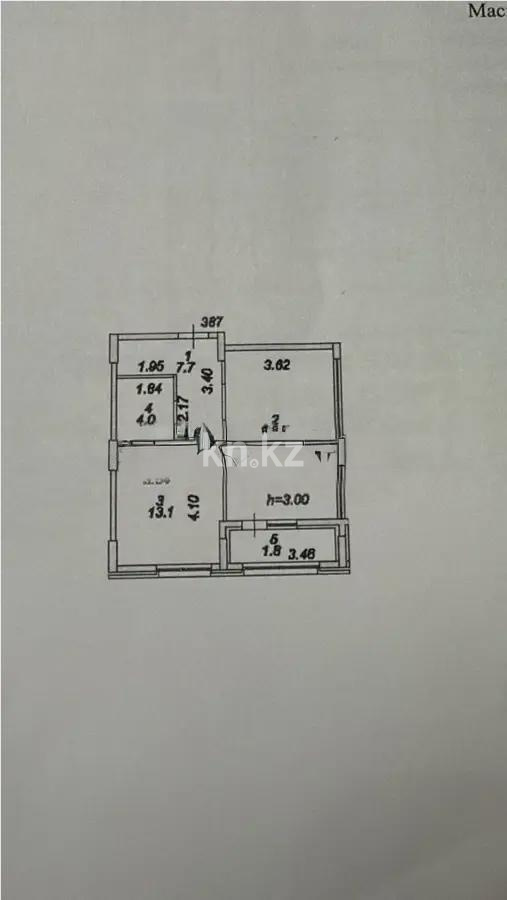 Продажа 1-комнатной квартиры, 47.3 м², пр. Туран, дом  39/2 стр в Астане