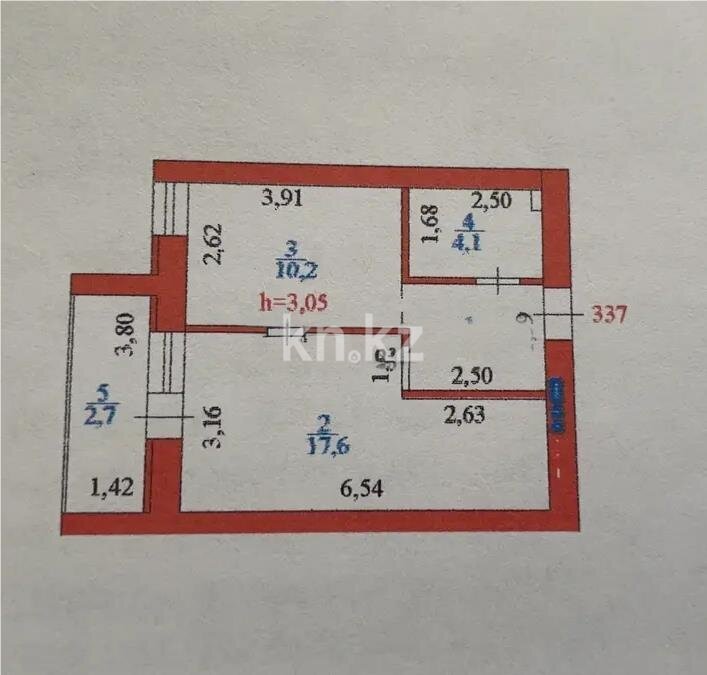 Продажа 1-комнатной квартиры, 34 м² в Астане - фото 5