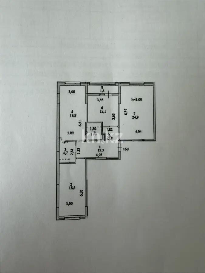 Продажа 3-комнатной квартиры, 96 м² в Астане - фото 8