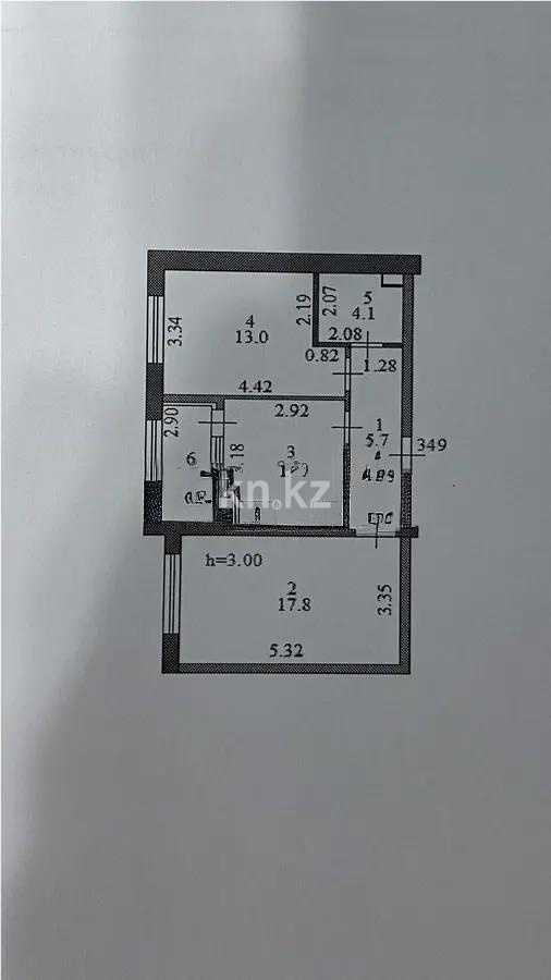 Продажа 2-комнатной квартиры, 50.4 м² в Астане - фото 4