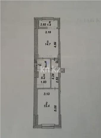 Продажа 1-комнатной квартиры, 44 м² в Астане - фото 4