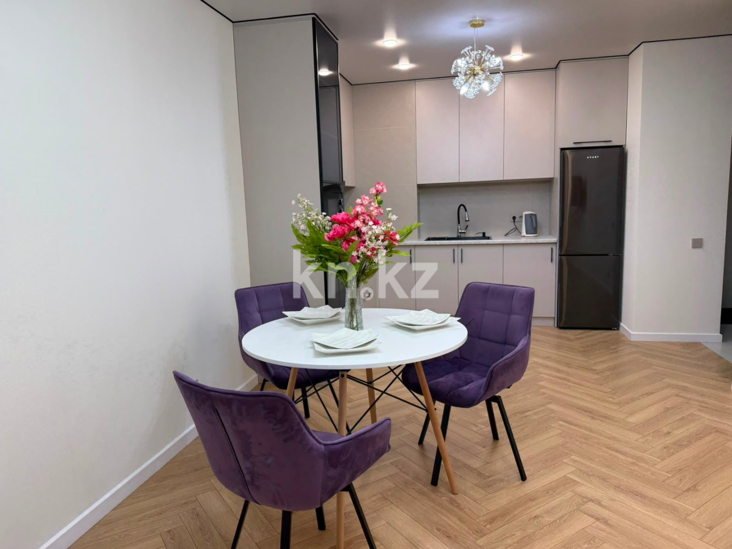 Аренда 2-комнатной квартиры посуточно, 60 м² в Алматы - фото 8
