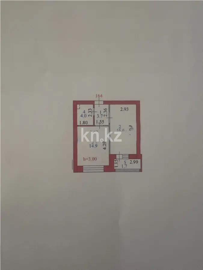 Продажа 1-комнатной квартиры, 40.9 м² в Астане