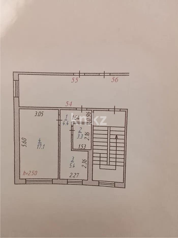 Продажа 1-комнатной квартиры, 28 м² в Темиртау