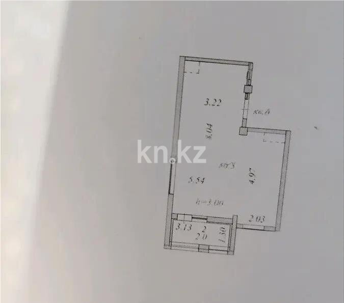 Продажа 1-комнатной квартиры, 38.3 м² в Астане