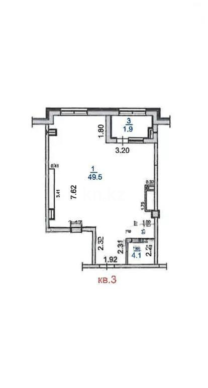 Продажа 2-комнатной квартиры, 58 м² в Алматы