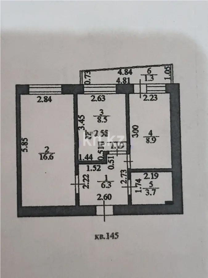 Продажа 2-комнатной квартиры, 46 м² в Астане - фото 4