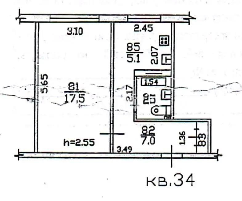 Продажа 1-комнатной квартиры, 33 м² в Алматы