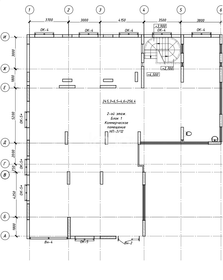Продажа , 256.4 м², ул. Айтматова, дом  57 в Астане