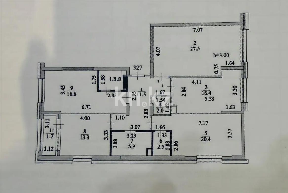 Продажа 4-комнатной квартиры, 123.4 м² в Астане - фото 3