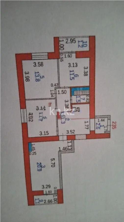 Продажа 3-комнатной квартиры, 80 м² в Караганде - фото 9