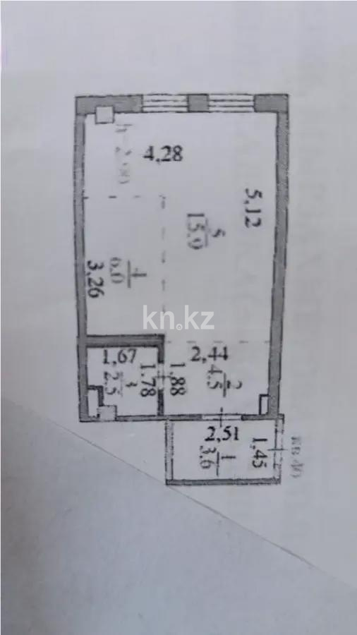 Продажа 1-комнатной квартиры, 32.5 м² в Астане - фото 4
