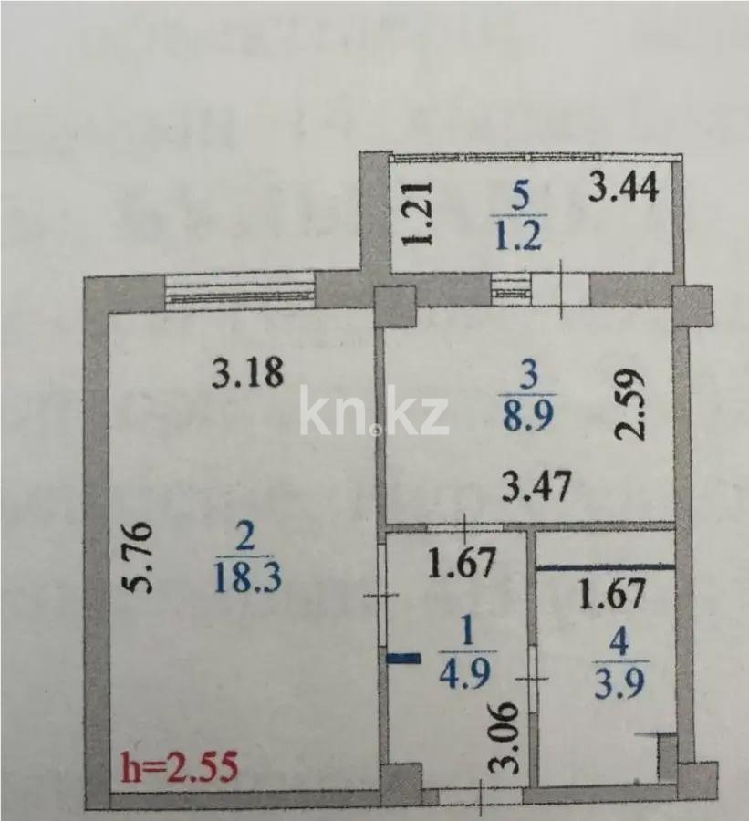 Продажа 1-комнатной квартиры, 40 м² в Астане - фото 5