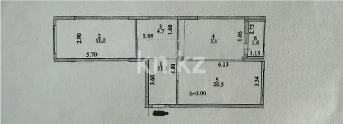 Продажа 2-комнатной квартиры, 68 м², ул. Е-36, дом  5 в Астане - фото 4