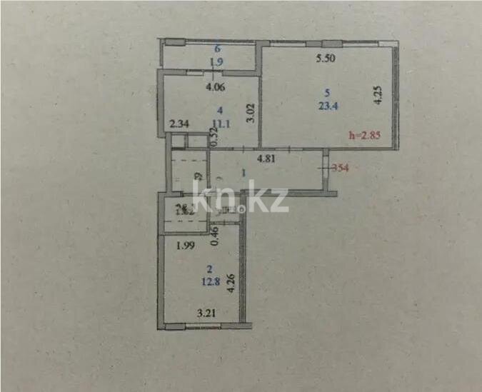 Продажа 2-комнатной квартиры, 66 м² в Астане - фото 5
