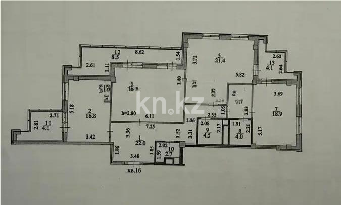 Продажа 3-комнатной квартиры, 146.3 м² в Астане - фото 3