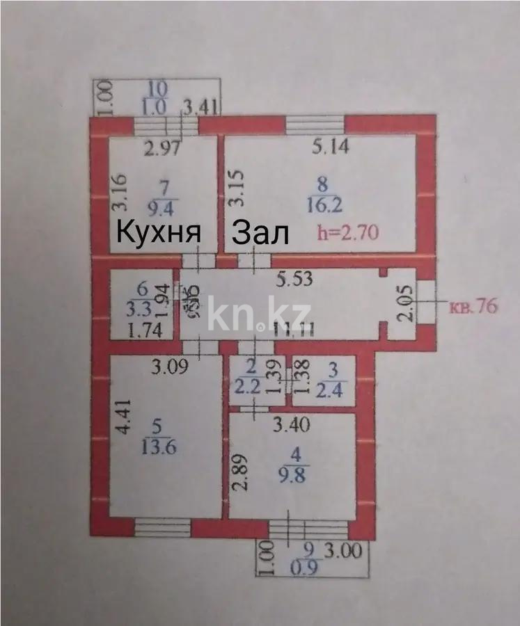 Продажа 3-комнатной квартиры, 72 м² в Астане - фото 7