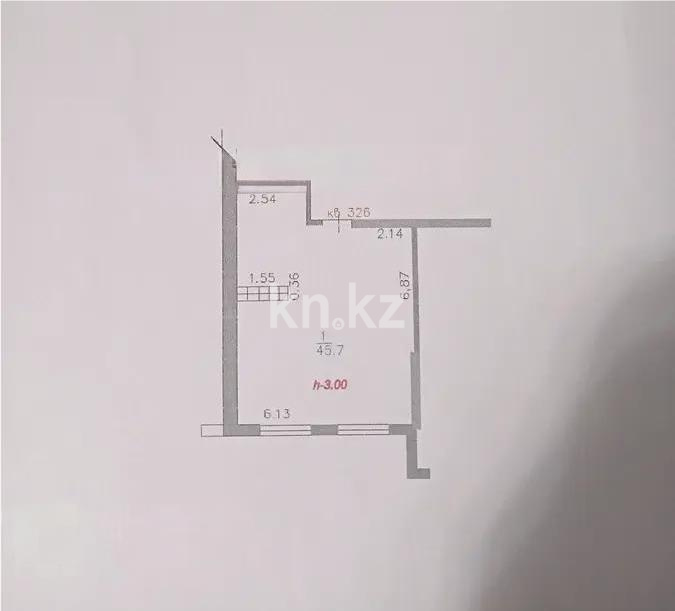 Продажа 2-комнатной квартиры, 45.7 м² в Алматы