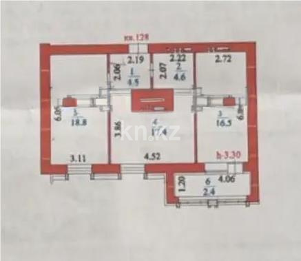 Продажа 2-комнатной квартиры, 65 м² в Астане - фото 3