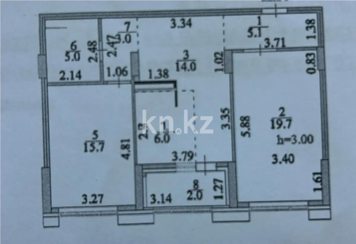 Продажа 2-комнатной квартиры, 70.5 м² в Астане - фото 7