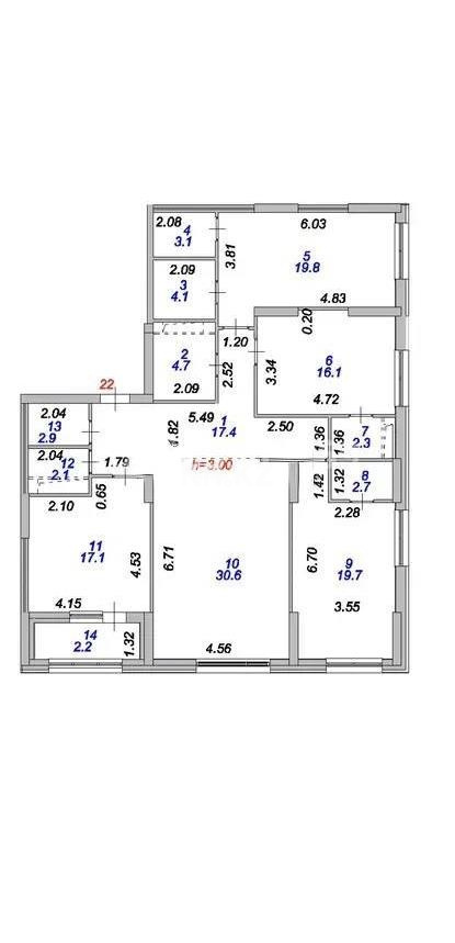 Продажа 4-комнатной квартиры, 145 м², ул. Достык, дом  8 в Астане