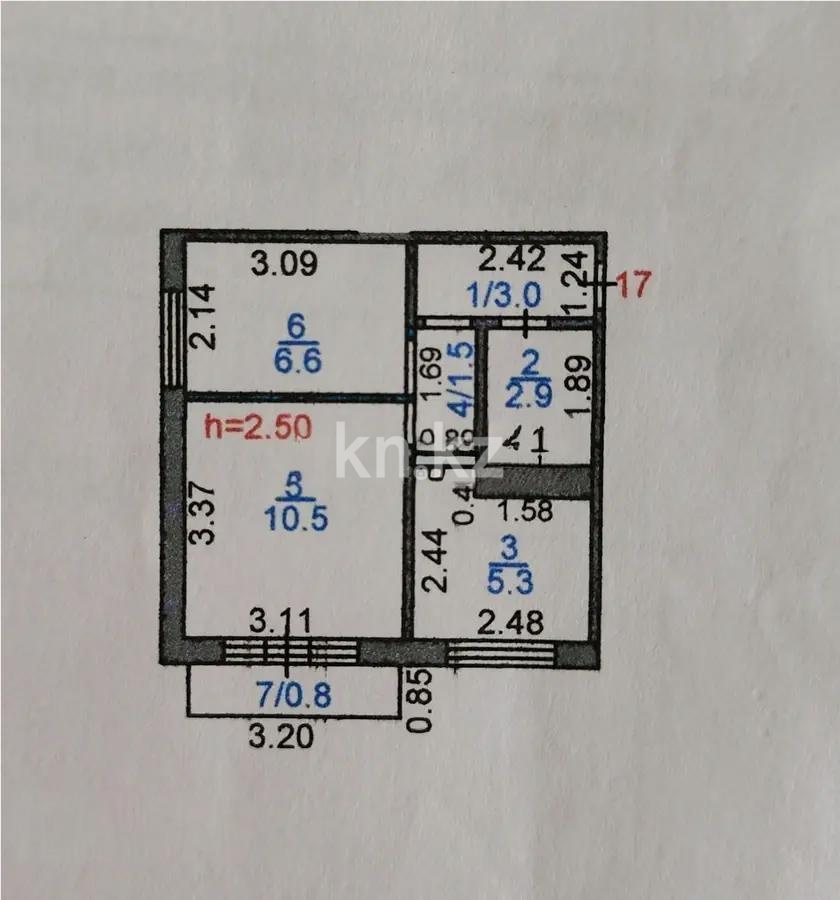 Продажа 2-комнатной квартиры, 30 м² в Караганде - фото 6
